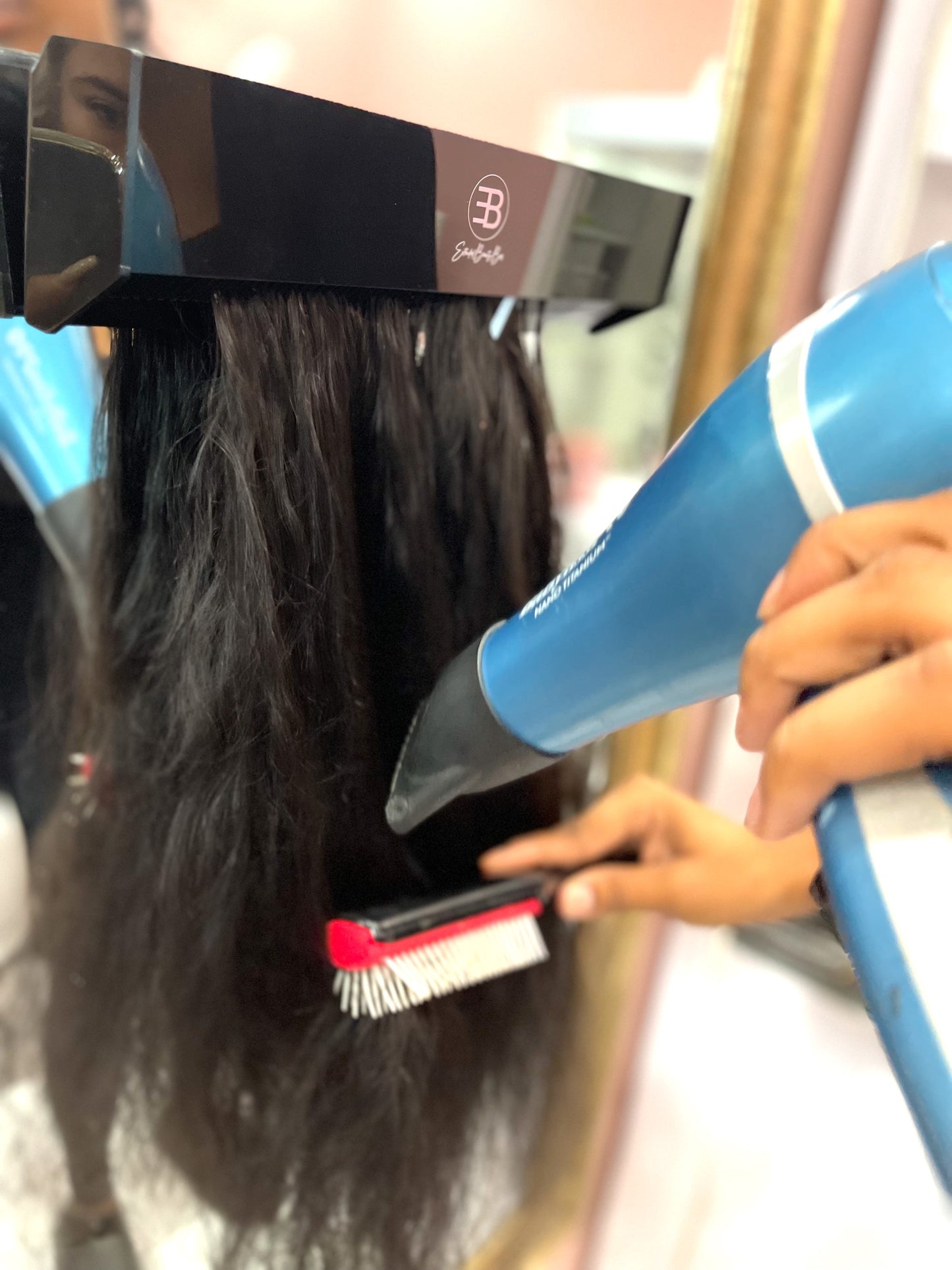 EBB Hair Extension Styling Rack