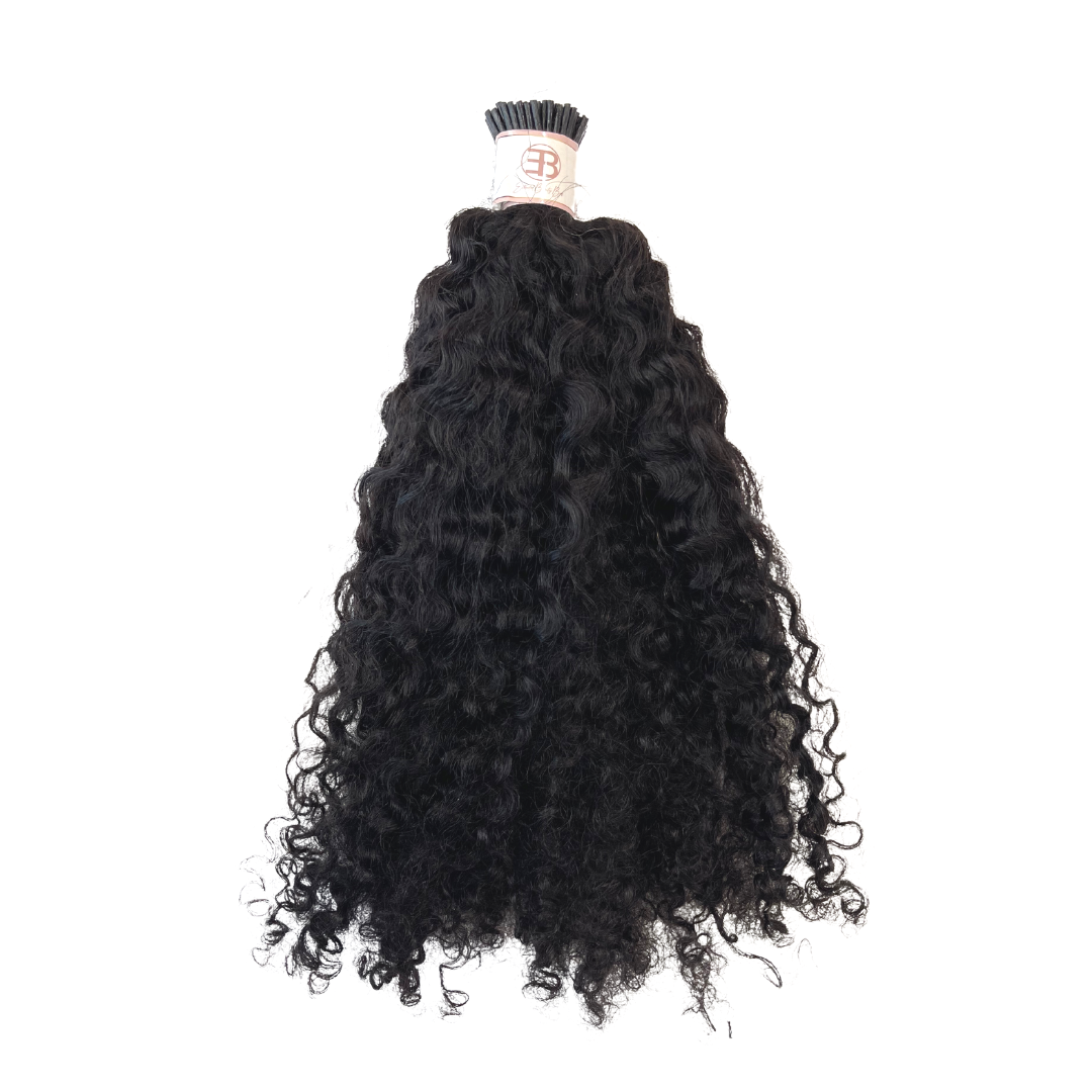 Moroccan Curl I-Tip Extensions