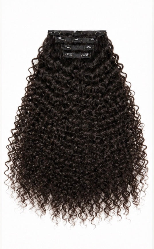 Moroccan Curl Bombshell Volume Clip-In Extensions
