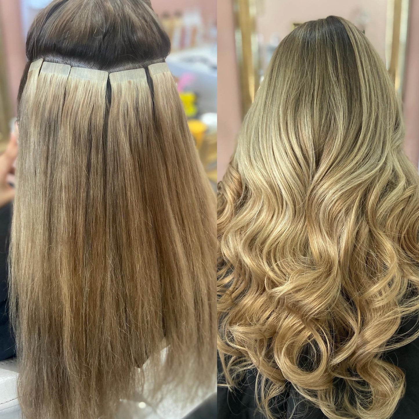 Russian Straight Tape-in Extensions