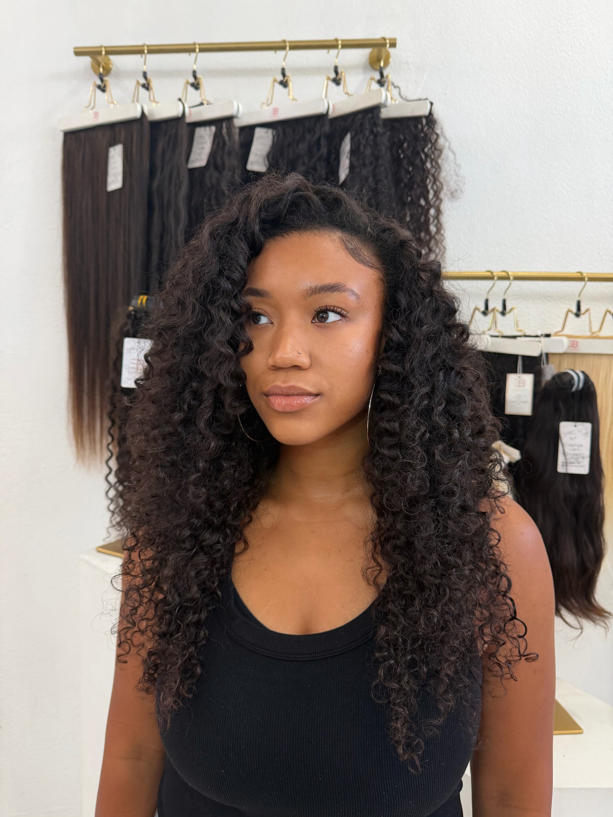 Burmese Coil Weft Extensions