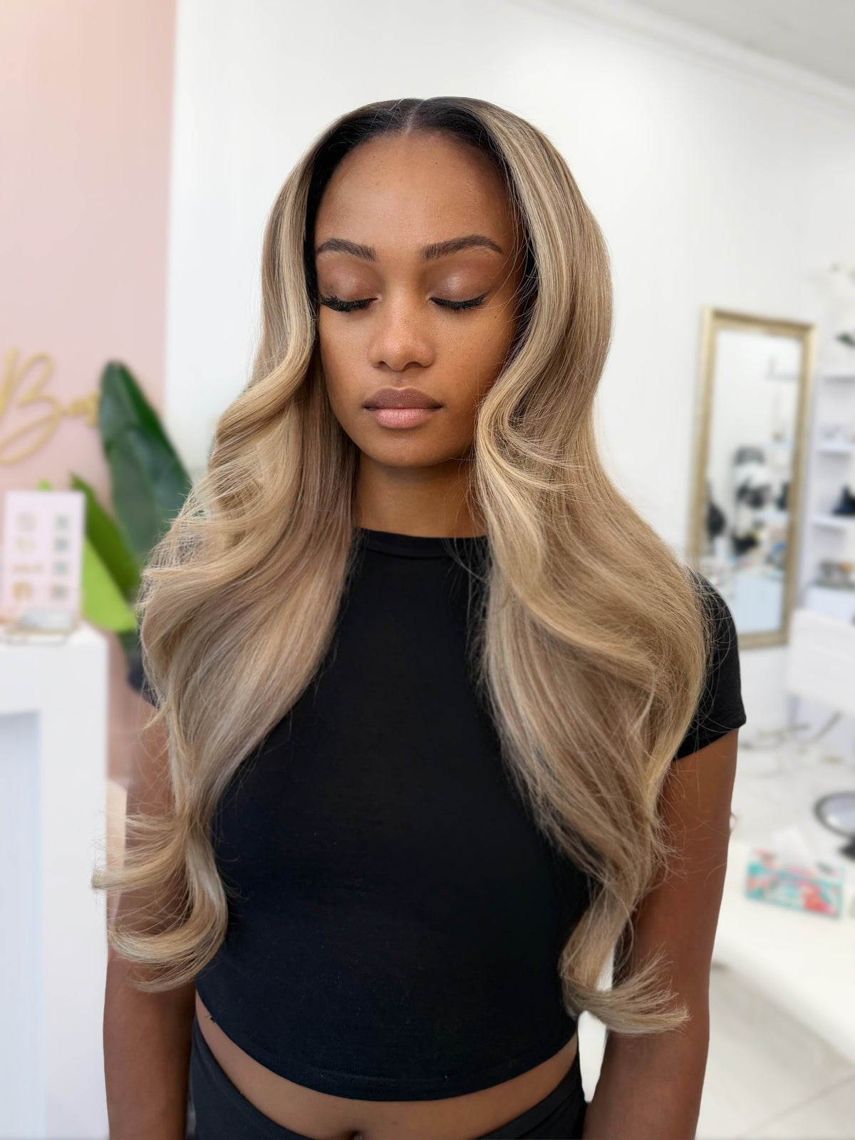 Russian Wave Weft Extensions